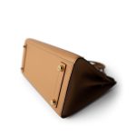 Birkin Sellier 25 Biscuit Epsom Gold Plated Z Stamp - Image 4