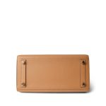Birkin Sellier 25 Biscuit Epsom Gold Plated Z Stamp - Image 28