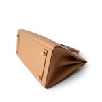 Birkin Sellier 25 Biscuit Epsom Gold Plated Z Stamp - Image 31