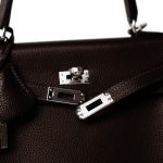 Kelly 25 Ebene Barenia Faubourg Palladium Plated U Stamp - Image 10