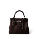 Kelly 25 Ebene Barenia Faubourg Palladium Plated U Stamp