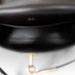 Kelly Pochette Ebene (Brown) Swift Leather Gold Plated Hardware H Square Stamp - Image 10