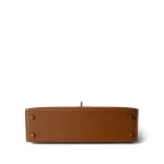 Mini Kelly Sellier Gold Veau Epsom Gold Plated Z Stamp - Image 7