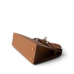 Mini Kelly Sellier Gold Veau Epsom Gold Plated Z Stamp - Image 8