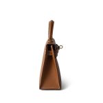 Mini Kelly Sellier Gold Veau Epsom Gold Plated Z Stamp - Image 5