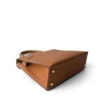 Mini Kelly Sellier Gold Veau Epsom Gold Plated Z Stamp - Image 13