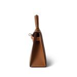 Mini Kelly Sellier Gold Veau Epsom Gold Plated Z Stamp - Image 3