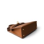 Mini Kelly Sellier Gold Veau Epsom Gold Plated Z Stamp - Image 9