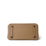 Birkin 25 Chai Togo Gold Plated U Stamp - Image 5