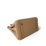Birkin 25 Chai Togo Gold Plated U Stamp - Image 8
