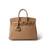 Birkin 25 Chai Togo Gold Plated U Stamp - Image 10