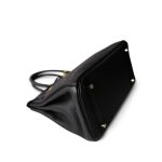 Birkin 30 Black Veau Togo Gold Plated T Stamp - Image 16