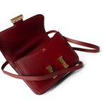 Constance 18 Rouge Grenat Veau Epsom Leather Gold Plated A Stamp - Image 4