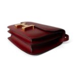 Constance 18 Rouge Grenat Veau Epsom Leather Gold Plated A Stamp - Image 11