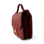 Constance 18 Rouge Grenat Veau Epsom Leather Gold Plated A Stamp - Image 13