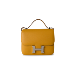 Hermes Constance 18 Jaune Ambre (Amber Yellow) Palladium Plated Hardware C Stamp - Image 8