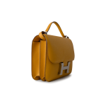 Hermes Constance 18 Jaune Ambre (Amber Yellow) Palladium Plated Hardware C Stamp - Image 10