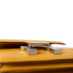 Hermes Constance 18 Jaune Ambre (Amber Yellow) Palladium Plated Hardware C Stamp - Image 13
