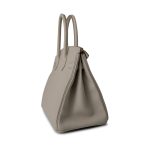 Birkin 30 Beton Veau Togo Leather Gold Plated U Stamp 2022 - Image 14