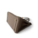 Birkin 25 Etoupe Togo Gold Plated B Stamp - Image 7