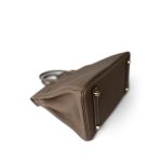 Birkin 25 Etoupe Togo Gold Plated B Stamp - Image 11