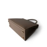Kelly 25 Sellier Etoupe Gold Plated B Stamp - Image 8