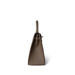 Kelly 25 Sellier Etoupe Gold Plated B Stamp - Image 3