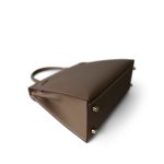 Kelly 25 Sellier Etoupe Gold Plated B Stamp - Image 9