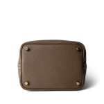Picotin Lock 18 Etoupe Taurillon Clemence Gold Plated U Stamp - Image 6