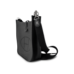 Taurillon Clemence Evelyne TPM Black w/ Palladium Hardware - Image 9