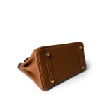 Birkin 25 Gold Togo Gold Plated Y Stamp - Image 7