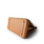 Birkin 30 Gold Ardennes Gold Plated C Square Stamp - Image 7