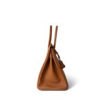 Birkin 30 Gold Epsom Gold Plated Z Stamp - Image 3