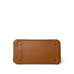 Vintage Birkin 30 Gold Ardennes Gold Plated C Square Stamp - Image 18