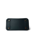 Birkin 25 Vert Cypres Togo Gold Plated Z Stamp - Image 4