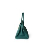 Birkin 30 Malachite Togo Gold Plated C Stamp - Image 6