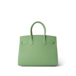 Birkin Sellier 30 Vert Criquet Epsom Gold Plated Y Stamp - Image 7