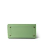 Birkin Sellier 30 Vert Criquet Epsom Gold Plated Y Stamp - Image 5