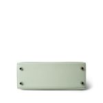 Kelly 25 Sellier Vert Fizz Epsom Palladium Plated U Stamp - Image 3