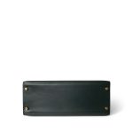 Kelly 28 Sellier Vert Fonce Box Calfskin Gold Plated (U) Stamp - Image 10