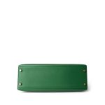 Kelly Sellier 32 Green Courchevel Gold Plated (U) Stamp - Image 4