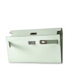 Kelly To Go Vert Fizz in Epsom Leather with Palladium Hardware B Stamp 2023 - Image 11