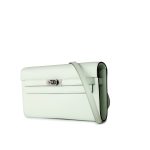 Kelly To Go Vert Fizz in Epsom Leather with Palladium Hardware B Stamp 2023 - Image 6