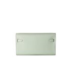 Kelly Wallet To Go Vert Fizz Epsom Palladium Plated B Stamp - Image 4