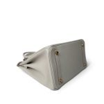 Birkin 30 Gris Perle Togo Gold Plated U Stamp - Image 7