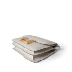 Constance 18 Gris Pale Epsom Gold Hardware B Stamp - Image 6
