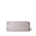 Kelly 28 Gris Perle Veau Evercolor Gold Plated D Stamp - Image 9