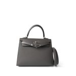 Kelly Sellier 25 Gris Meyer Epsom Palladium Plated U Stamp - Image 14