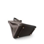 (Sold) Birkin 25 Etain Clemence Gold Plated O Square Stamp - Image 5