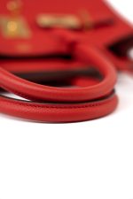 Hermes Birkin 30 Rouge de Coeur Togo D Stamp - Image 17